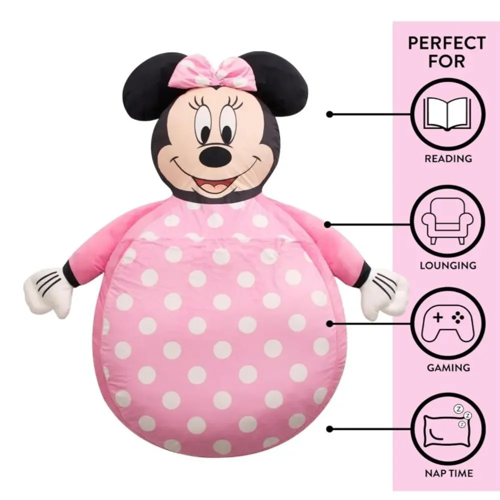 Disney Minnie Mouse Kids Floor Lounger Cushion Nap Mat NEW Damaged Box
